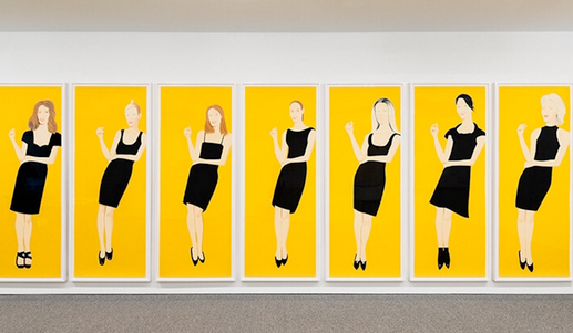 アレックス・カッツ、「サニー No.4」、希少な額装用画集より、新品高級額装付 オンラインカタログ（落札結果）｜SBIアートオークション